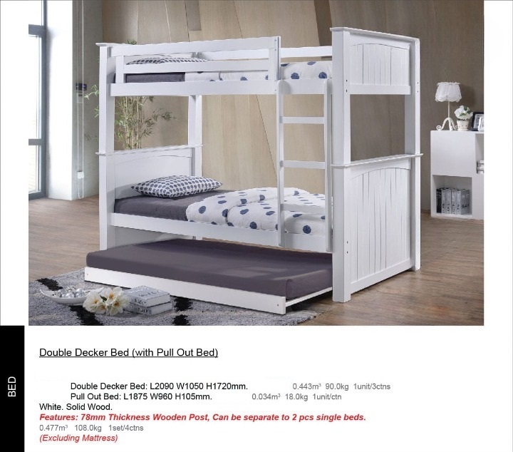 Double Decker Bed Frame