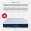 Goodnite Eazy Dream Compress Premier Density Foam Mattress (9 Inch) with Single/ Super Single/ Queen/ King